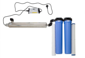 Ultraviolet Steriliser Unit 58lpm - UVT5500SS with 2 Pre Filters
